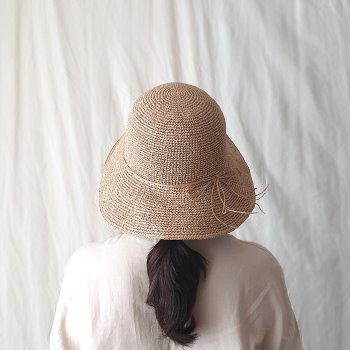 [B185] 여름 라피아햇 버킷햇 벙거지 여자 밀짚 모자 (5 colors)